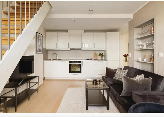 Bergenhus In Historical Sandviken Lejlighed *